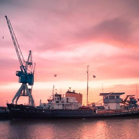 Unieke Woonboot In Harlingen Apartman Kültér fotó